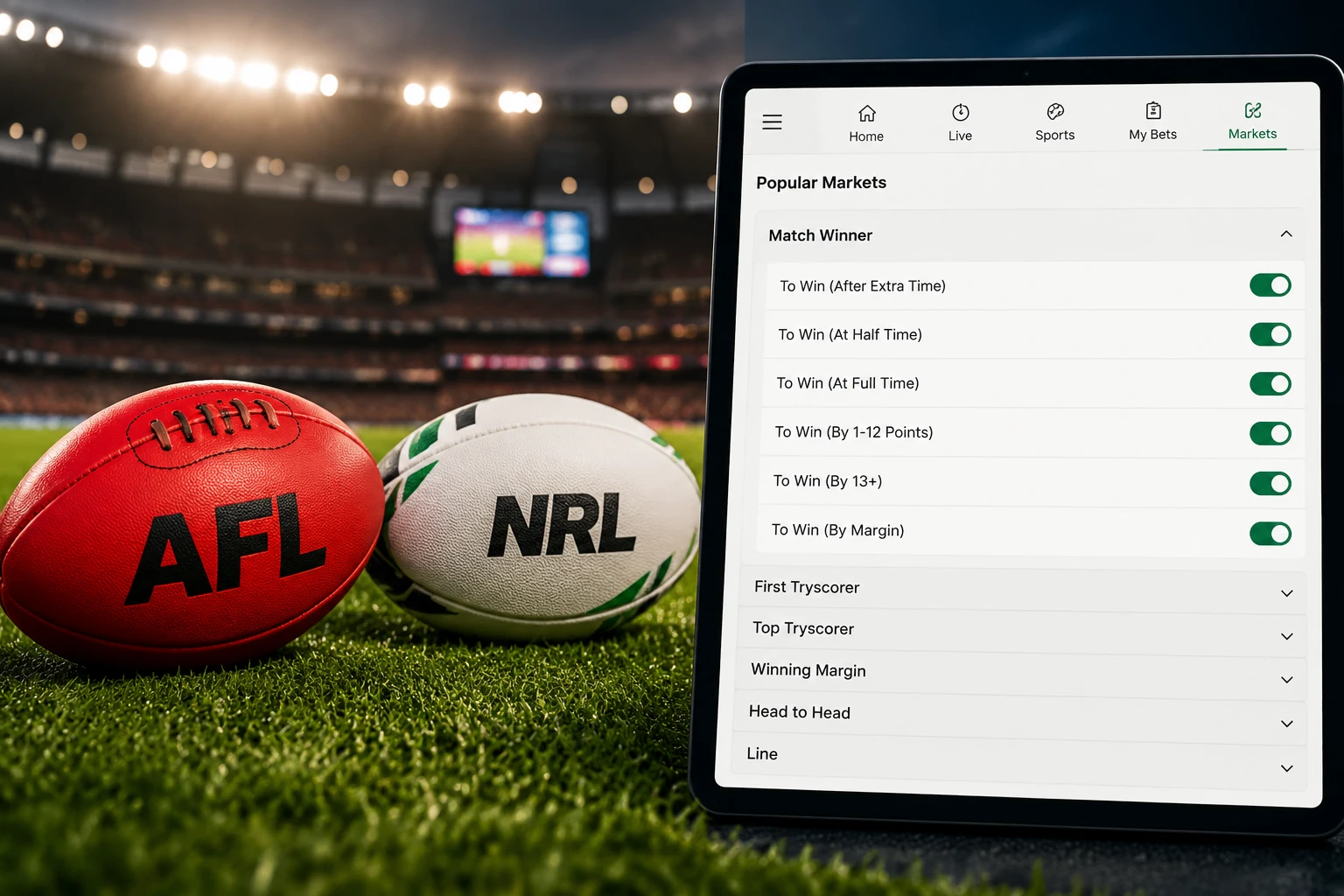 Step 5 – Start Betting